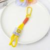 Cute Bunny Plush Keychain Kawaii Stuffed Animal Bag Charm Soft Rabbit Doll Pendant Bowknot Keyring Gift for Girls Women Backpack