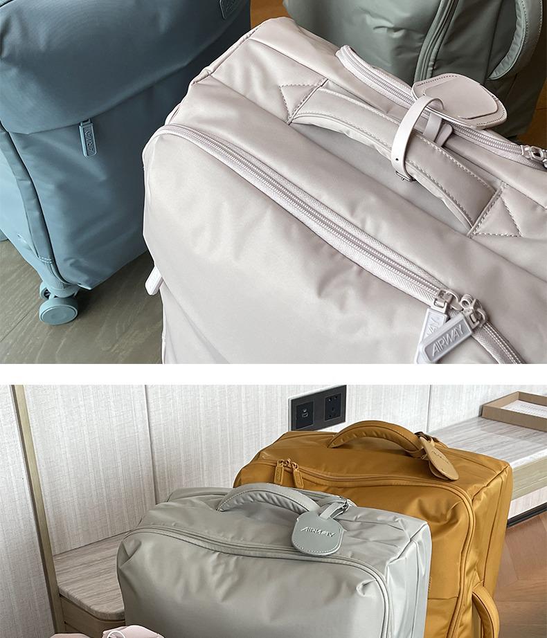 AIRWAY Ultralight Waterproof 20" Oxford Cloth Carry-on Suitcase with Front Opening