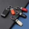 Metal Leather Car Key Ring Chain Auto Keychain Accessories For Mitsubishi Asx Lancer 10 Outlander l200 Xpander Pajero 4 Montero WZ8