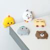 Silicone World Door Handle Anti-collision Pad Wall Sticker Mute Door Stoppers Refrigerator Collision Pad Silent Shock Absorber