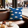 White Cloud Texture Cushion Cover Decorative Cushions Covers Cover Sofa X Pillow  Piece X X Pillowcase