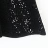 French S-Style Sequin Knit Cardigan & Midi Skirt Set – Autumn/Winter Collection