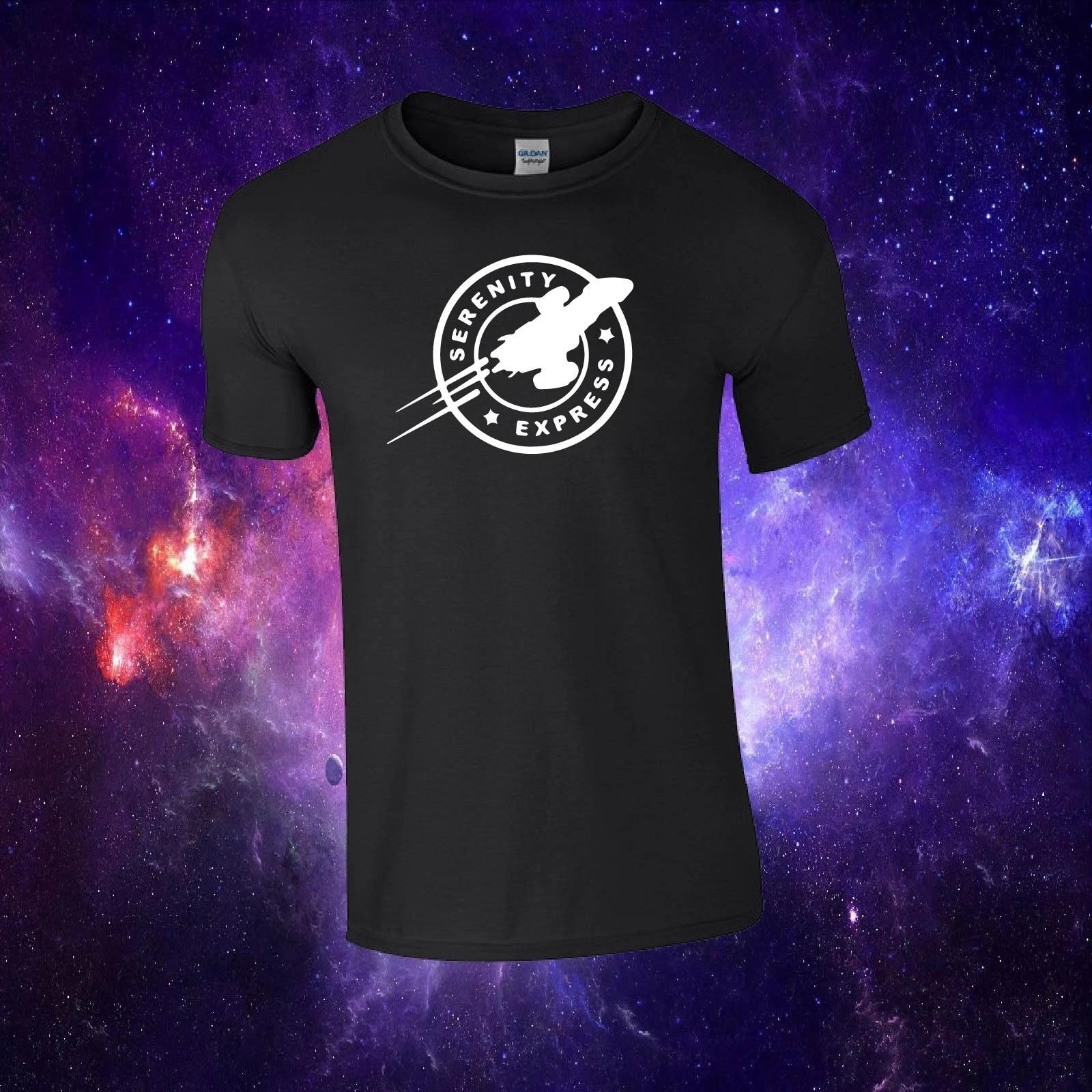 Serenity Express Firefly Inspired Sci-Fi Gift Adults/Kids Unisex Top T-shirt XL