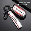 New Racing Style Car Remote Key Case Cover Keychain For Honda Civic HRV CRV XRV CR-V Crider Odyssey Pilot Fit Accord Accessories IP8