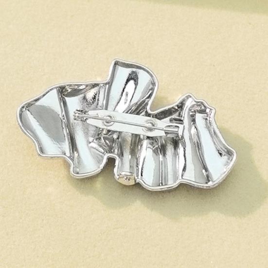 Brooch Scarf Clasps Irregular Shape Multi-Layer Plating Scarf Clasp Oxidation Resistant Scarf Button Alloy Scarf Accessory