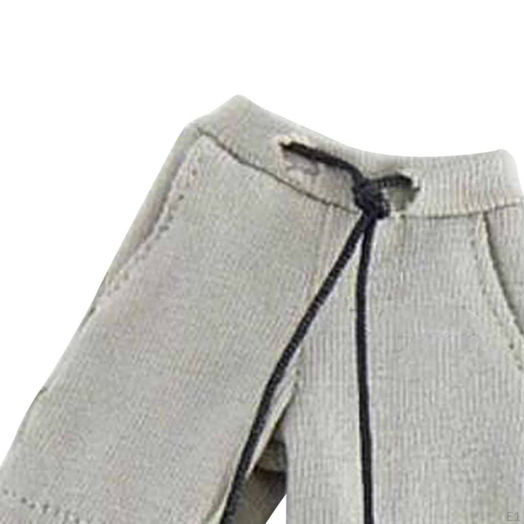 1/12 Male Workout Shorts Miniature Soldier Costume Stylish Cosplay Outfit for 6'' Dolls