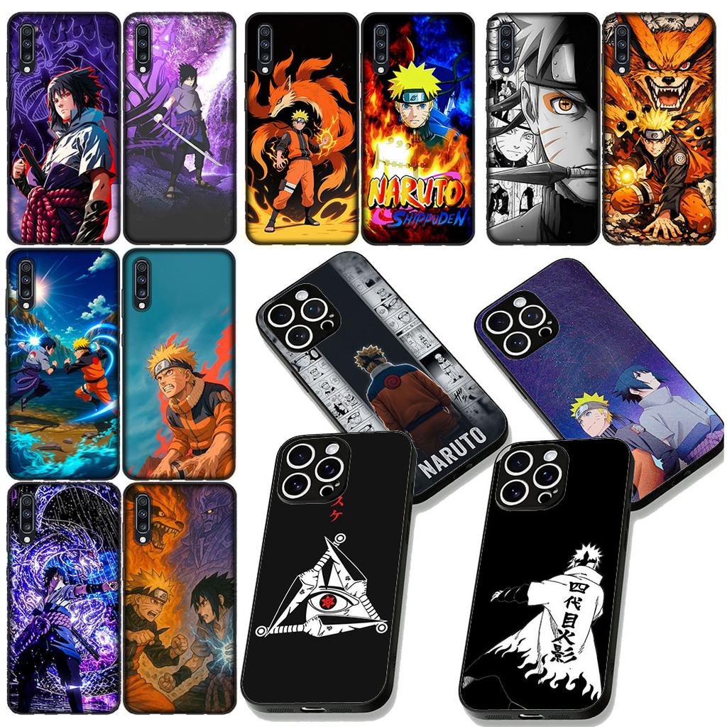 Wallpaper Narutos Uchiha Sasuke Phone Cover for Samsung Galaxy Note 20 9 10 S8 S10 Lite S9 Plus A54 A53 A21S S10E A17 Coque Case