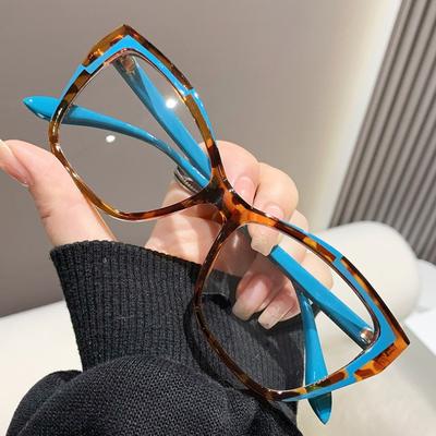 Optical Spectacle Cat Eye Eyeglasses Frames for Women Anti Blue Light Blocking Glasses Brand Designer Ladies Fashion Eyewear