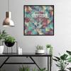 WCIC New Art Cloth Inspirativní Angličtina Inspirativní fráze Citáty celebrit Dekorativní obraz Domácí dekorace na zeď Závěsný obraz