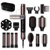 Hair Styler Brush - CECOTEC - AirGlam 14in1 Flex Black - 14 Interchangeable Heads - 1400W - Coanda Technology