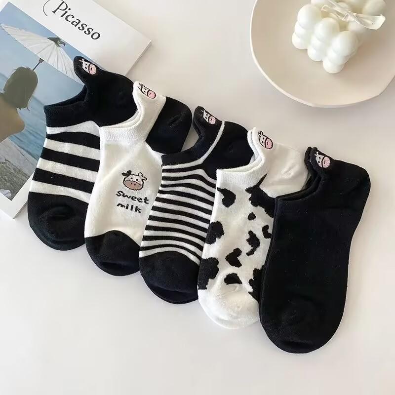 Spring-Summer Breathable Anti-Odor Cotton Ankle Socks for Men & Women