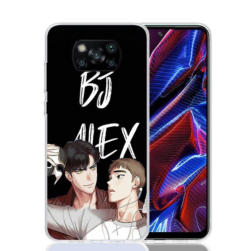 Anime B-J-Alex Phone Case For Xiaomi Poco F7 Ultra X7 X6 Pro X5 Redmi 15 15C 13 13C 12 12C 10 10A 10C 9 9A 9C 9T Shell Poco X7 X