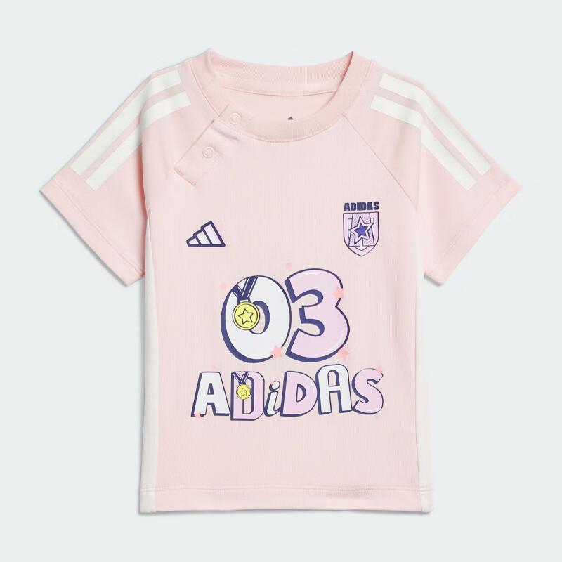 

Adidas Sportswear Short Sleeve Track Suit 98