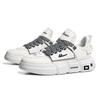 Warrior Retro Fashion Casual Lightweight Slip-Resistant Durable Low-Top Lifestyle Shoes Men Sneaker White WXY(S)-2117C01