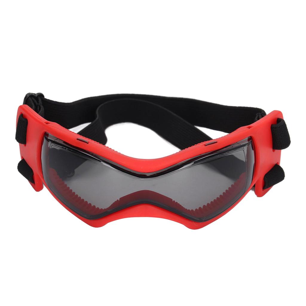Dog Goggles UV Protection Adjustable Strap Soft Frame Waterproof Anti Fog Stylish Pet Sunglasses