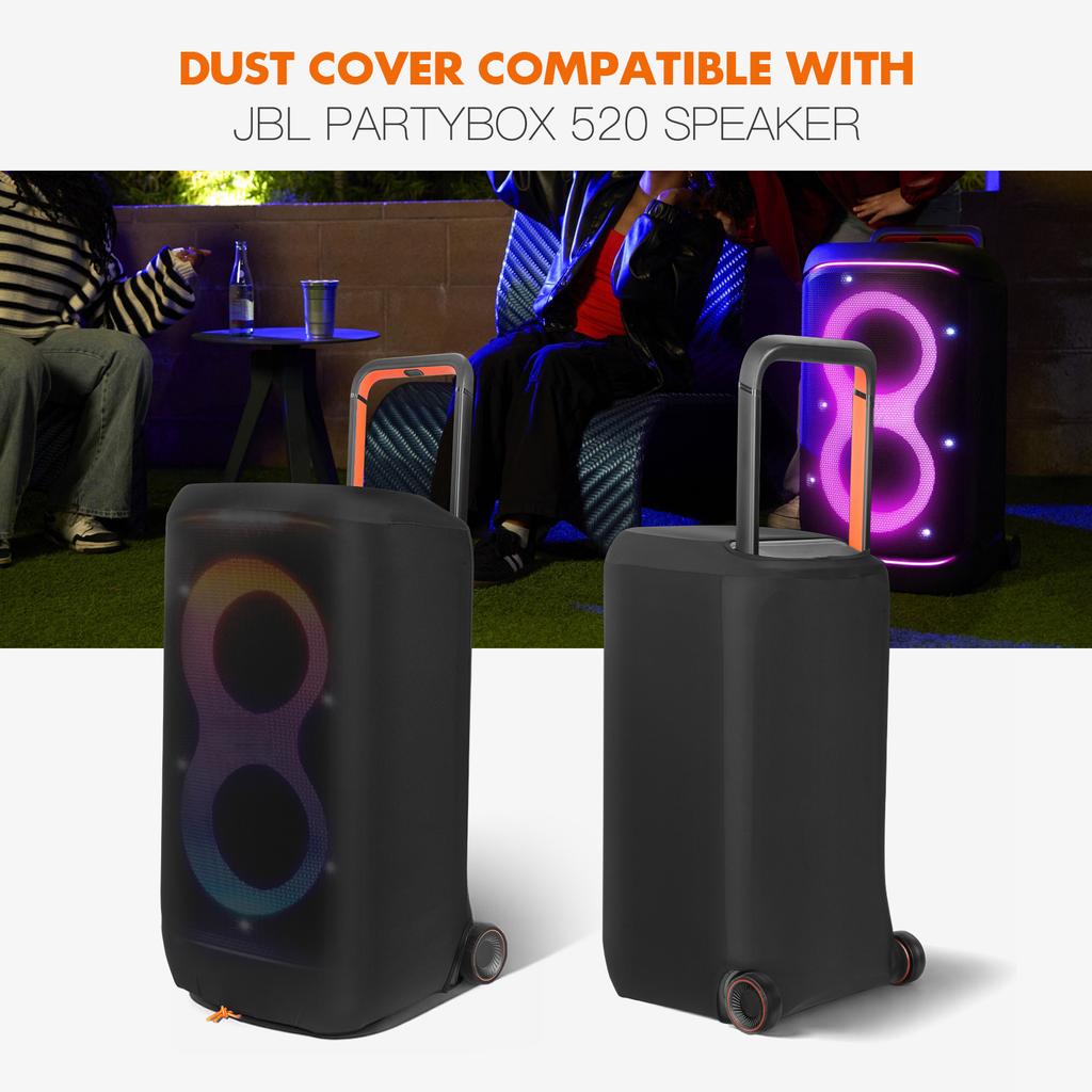 Dust Cover Stretch Portable Party Speaker Dust Case Cover Sleeve Protector Accessories for PartyBox 520