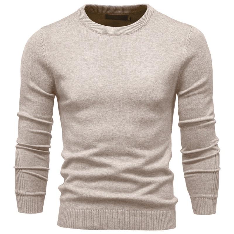 Mens Turtleneck Knit Sweater Casual Long Sleeve Pullover Fall Winter Slim Fit