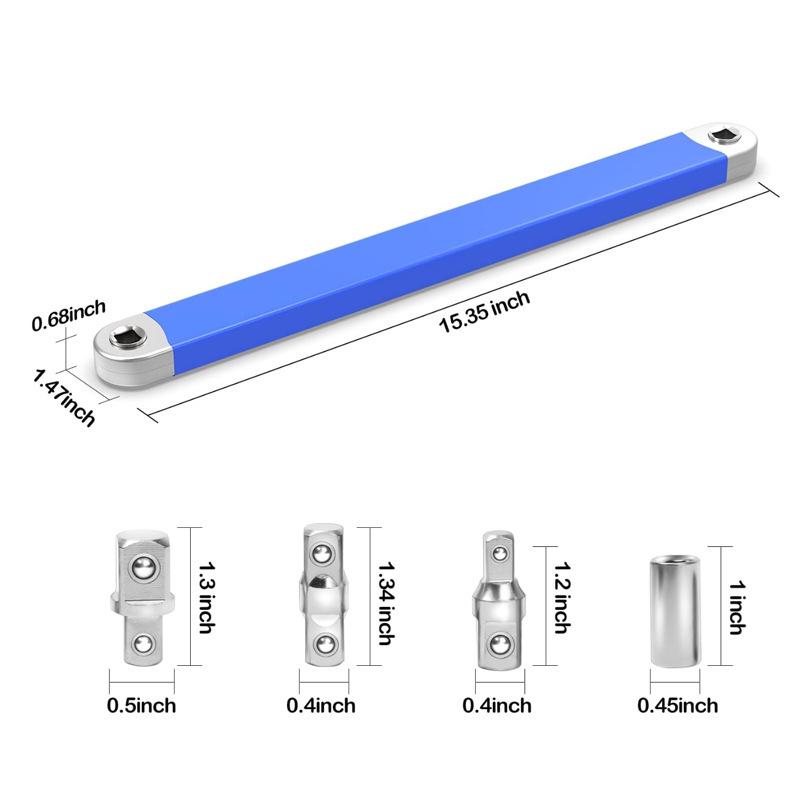 Adjustable Cross Expansion Key 3/8 Inch Screw Bolt Tool Cover