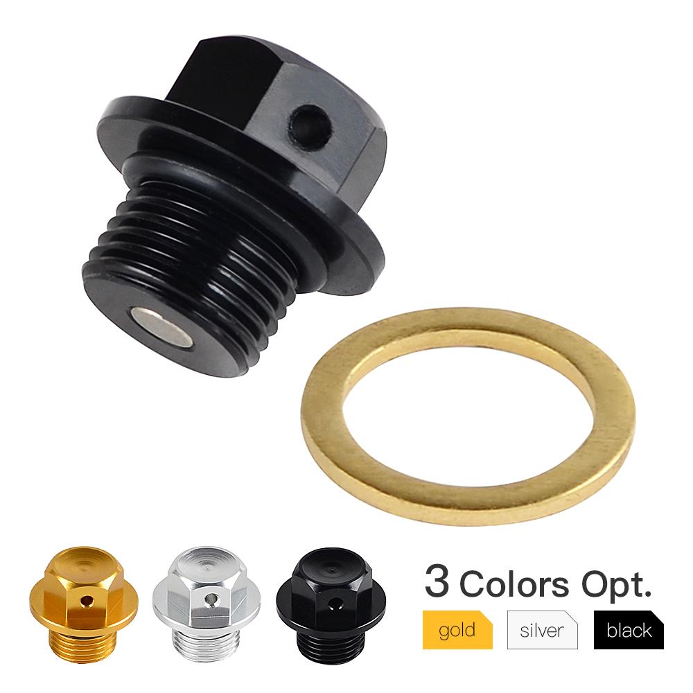 M14*1.25 Magnetic Oil Drain Plug For Suzuki GSXR 600 750 1000 1100 V Strom 250 Bandit GSF250/V GSF600F 750F SV1000S TL1000R/S Oil Drain Plugs 3