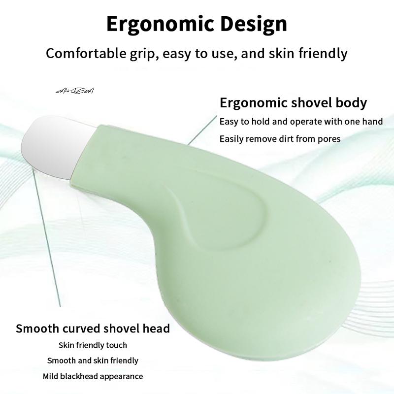 Stainless Steel Facial Blackhead Removal Tool Deep Cleansing Face Scraper Nose Whitehead Remover Skin Care Face Spatula
