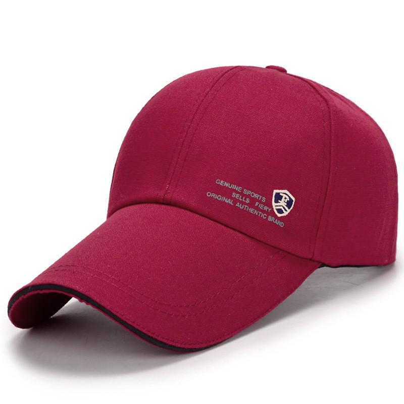 Four Seasons Universal Extended Brim Sun Protection Baseball Cap - Unisex Duckbill Hat for Outdoor Casual Wear