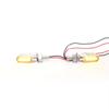 Motorcycle Part 12V LED Turn Signal Light E Mark Running Indicator Lamp Amber clignotant Moto intermitente Blinker Lights