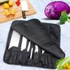 Portable Chef Knife Bag Oxford Durable Professional Kitchen Cleaver Japanese Storage Pocket Carrying Roll Bag Outdoor Organizer