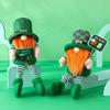 Irish Patrick's Day Gnomes Dwarfs Figurine Doll Toy Ornaments Table Display