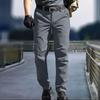 Men's  Work Pants Outdoor Work Fishing Camping Waterproof Wear-resistant Multi-Pocket Work Pants (Belt Not Included)