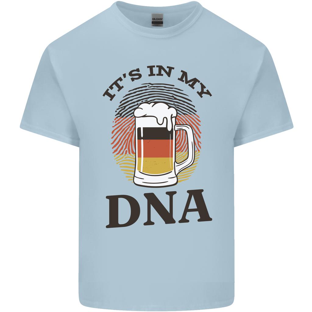 GerUnisex Beer Its In My DNA Funny GerUnisexy Unisexs Light Cotton TShirt