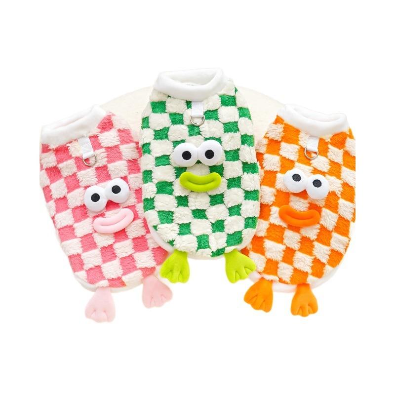 Autumn and Winter Pet Dogs, Cats, Clothes, Dog Supplies, Funny and Cute Cats, Cartoon Small and Medium-sized Dogs