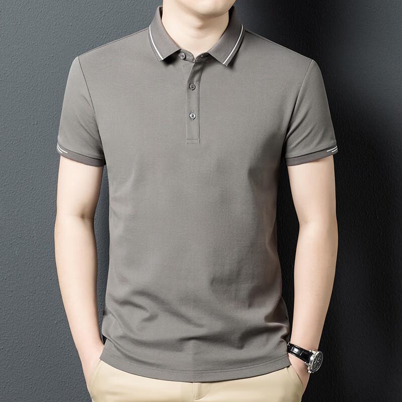 

Yiliteng Men s Versatile Short-Sleeve Polo Shirt 175