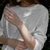Johnature Spring Summer Long Sleeve T-Shirt Women Slouchy Cropped Underneath Simple Crewneck Thin Casual Tops