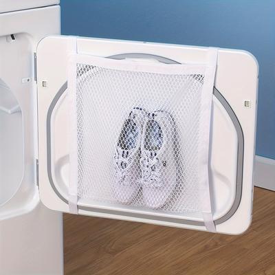 Shoe Dryer Bag, Mingting Large Wash Dry Net Bag 15.6x15.6 Inch for Sneaker Shoes Laundry Dryer Bags with Zipper and Strap .