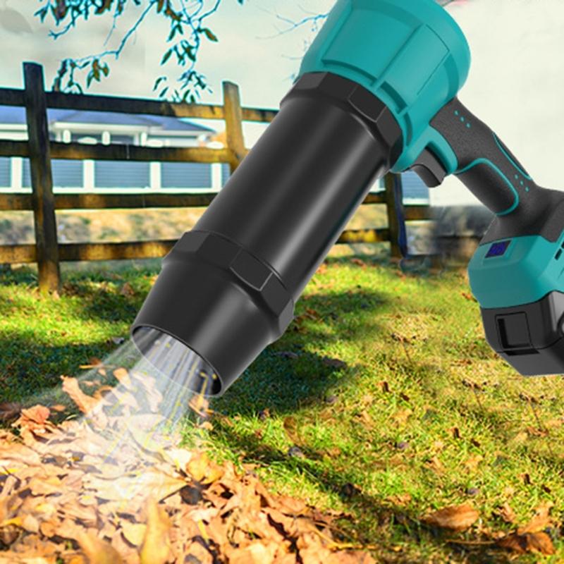 High Speed 600000RPM Cordless Leaf Blower 30Min Runtime 700G Thrust Power For Wet Leaves