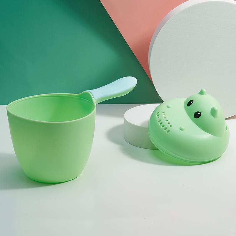 Thickened Baby Shower Showerhead Hair Washing Cup Baby Bath Playing with Water Plastic Spoon Small Toy