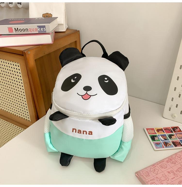 Kindergarten admission Kindertagesstätte kleines Buchtasche süß super süß roter Panda Anti-Verlust kleiner Rucksack