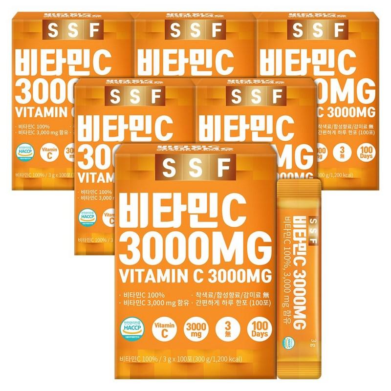 

Pure Food Vitamin C 3000 powder stick powder, 300g, 6 pieces