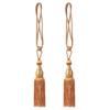 1 Pair Home Decor Large Modern Tassel Curtain Rope Holder Strap Tie Backs Braided Tiebacks