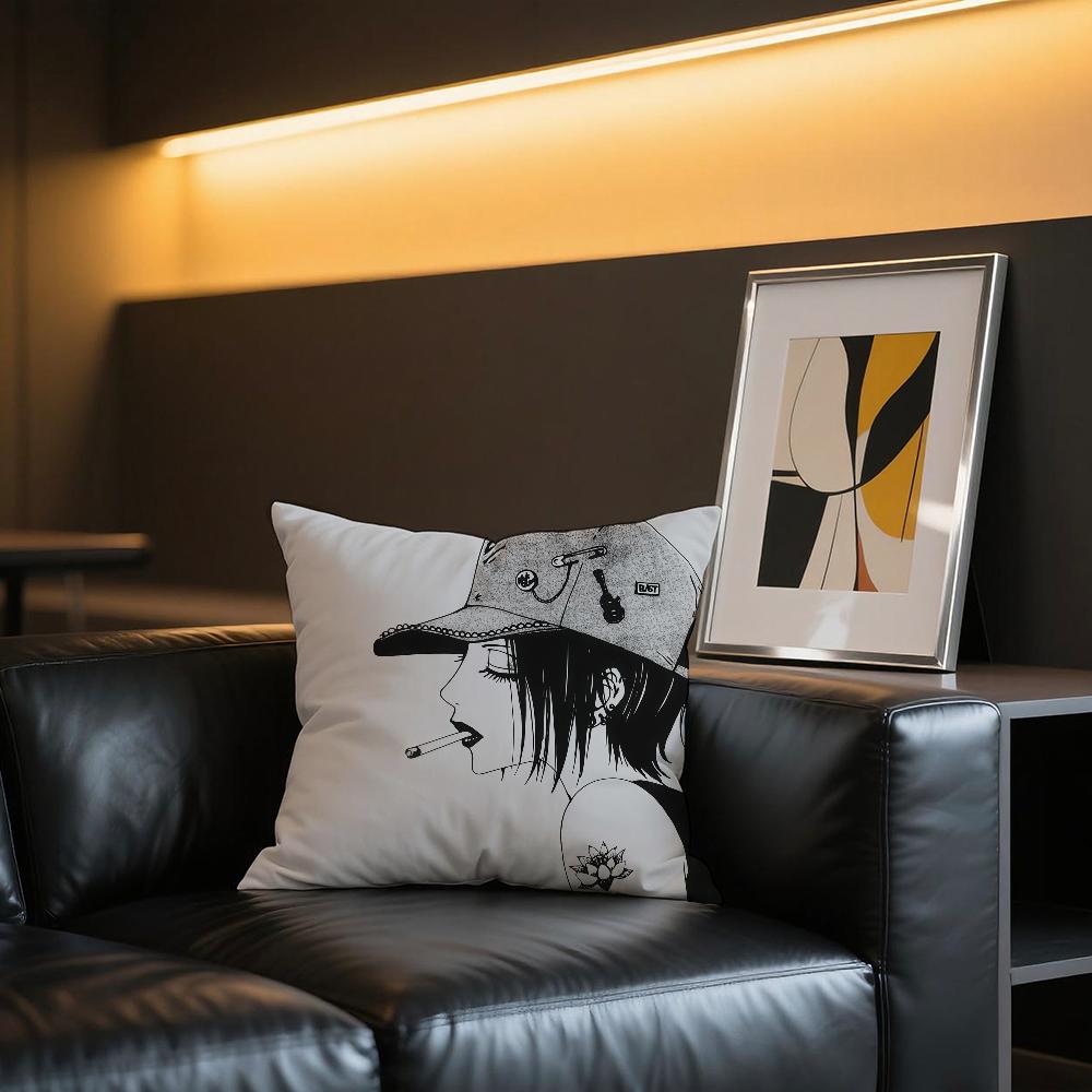 Cool N-NANA Comics cushion cover Comfortable and soft bedding skin friendly leisure sofa car office pillowcase