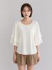 PAIGEFLYNN Winged Sleeve Chiffon Blouse_S6Bbl015C