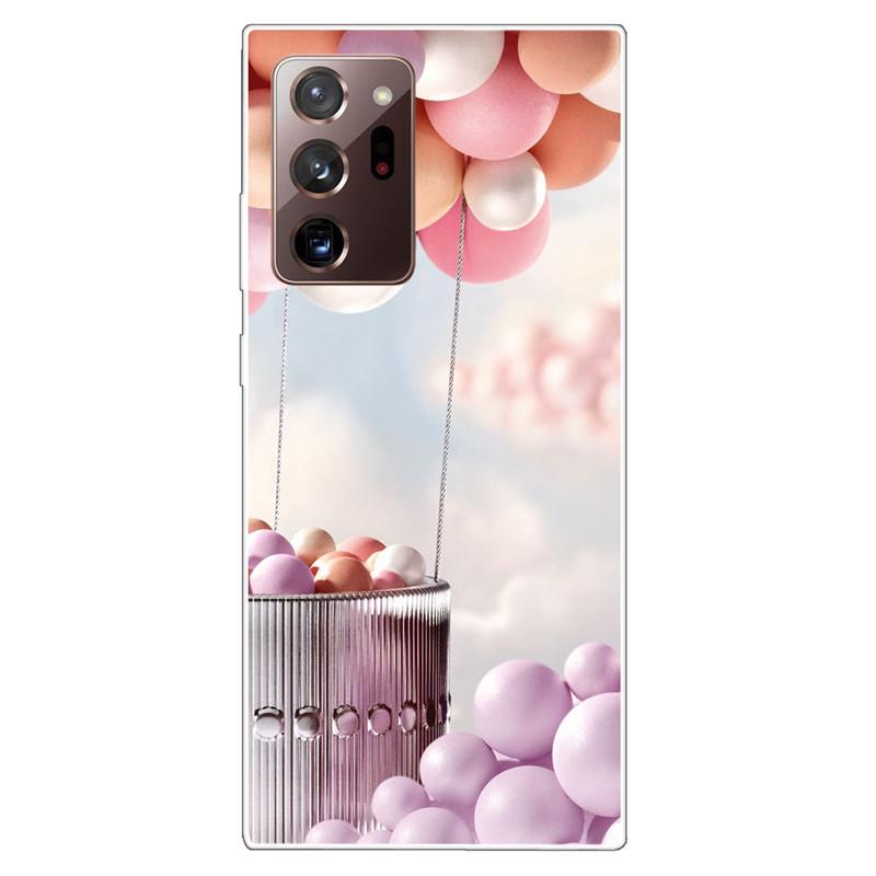 Soft Cover For Samsung Note 20 Ultra Case S20 FE TPU Print Cat Silicone Cases for Samsung Galaxy Note20 M52 5G Funda Coque Clear
