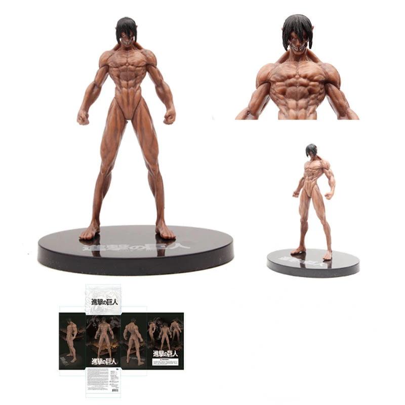 Anime Attack on Titan Final Season Figurine Eren Jaeger Giant Stance Anime Model Collection Model Dolls Kids Playthings 15cm
