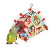     Windproof Warm Snuggle Hut Cage Bed Cave for Pet Bird (Owl S)