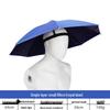 Large Rainbow Sun Hat Umbrella for Street Stalls and Fishing