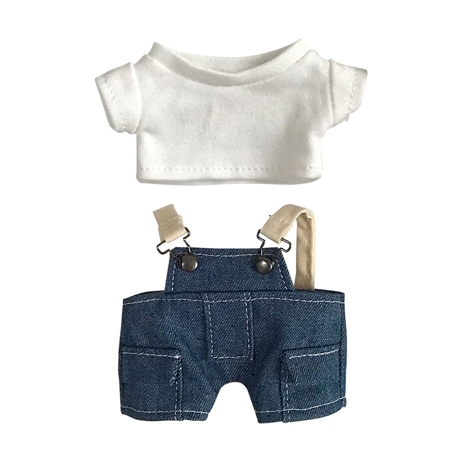 

Милая мультяшная кукольная одежда - 17 см Милая кукольная одежда Аксессуары для кукол One Size синий