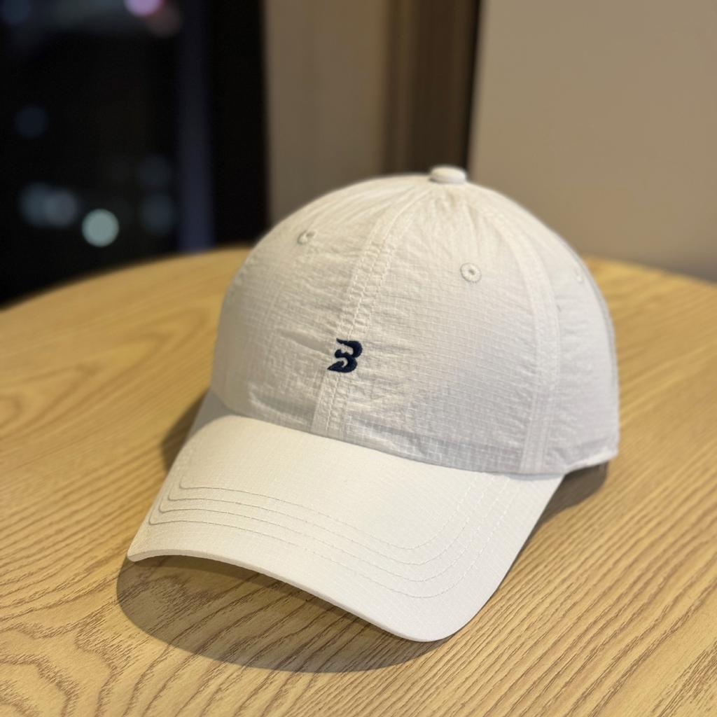 Light, Breathable, Quick-drying, Waterproof and Simple Embroidered Baseball Cap for Women, Wide Brim In Summer, Small Cap Tide