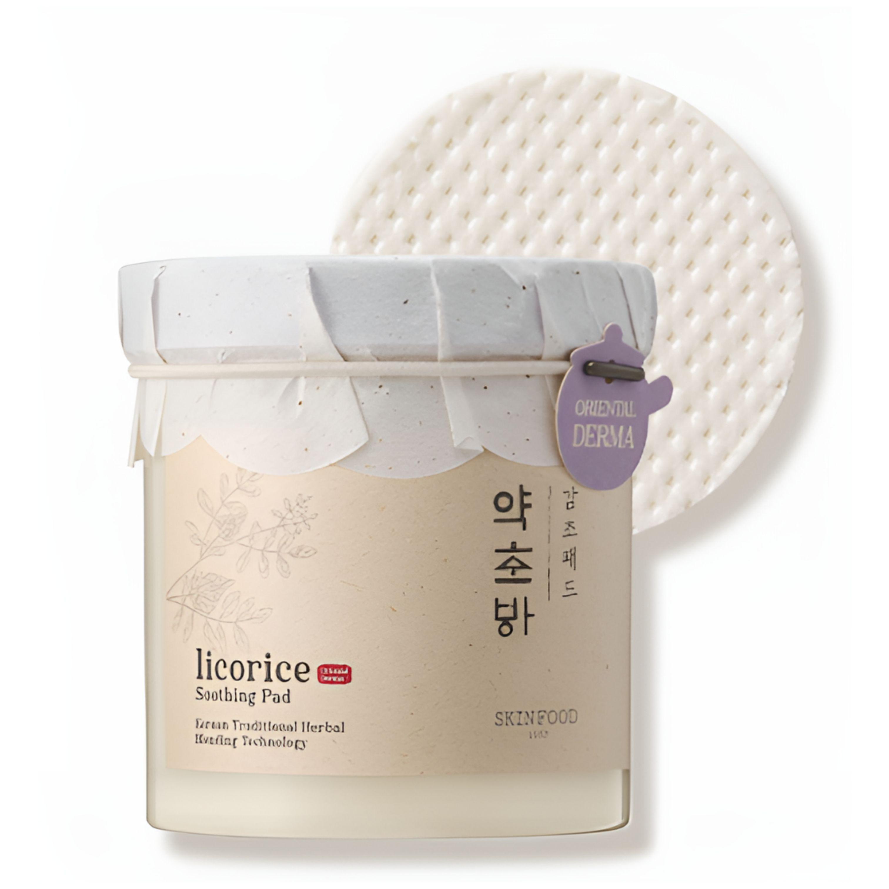 SKINFOOD Licorice Root Clear Pad 60 sheets