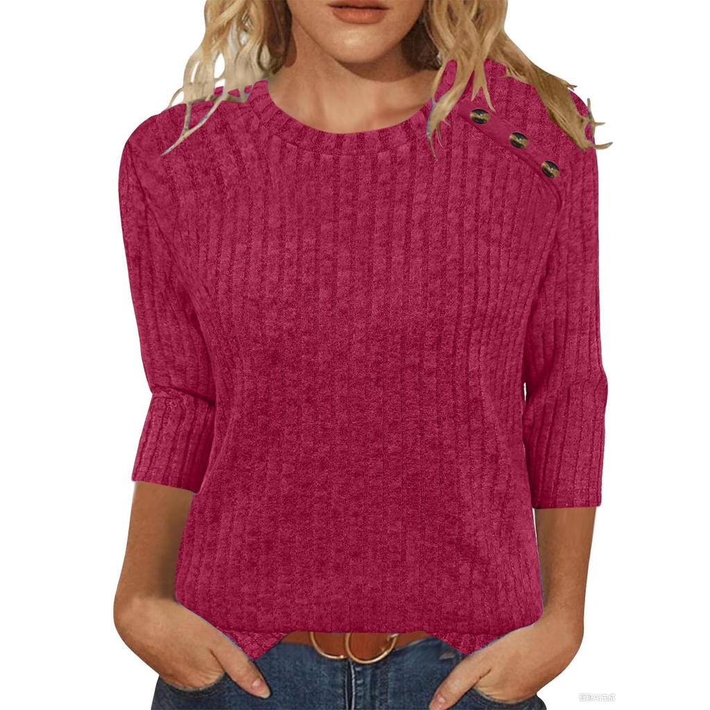 Ladies  And Winter Lazy  Loose And Comfortable Pullover Top