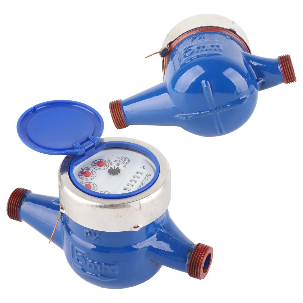 LXSG‑15E 1 2 Water Meter Remote Rotating Wing Dry Type Water Meter for Garden Home Use